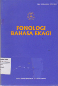 Image of Fonologi bahasa Ekagi