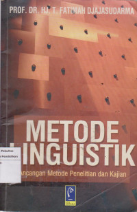 Image of Metode linguistik