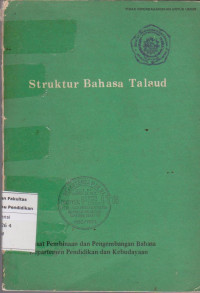Image of Struktur bahasa Talaud