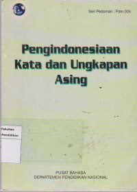 Image of Pengindonesian kata dan ungkapan asing