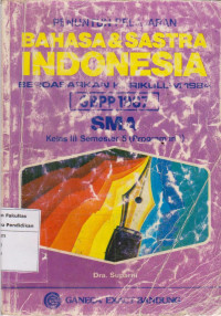 Image of Penuntun pelajaran bahasa dan sastra Indonesia: berdasarkan kurikulum 1984 GBPP 1987