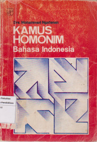 Image of Kamus homonim bahasa Indonesia