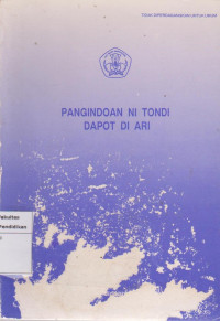 Image of Pangindoan ni tondi dapot di ari