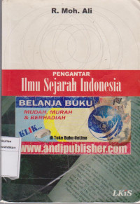 Image of Pengantar ilmu sejarah Indonesia