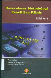 Image of Dasar-dasar metodologi penelitian klinis