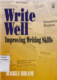Image of Write well: improving writing skills