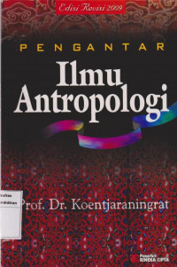 Image of Pengantar ilmu antropologi