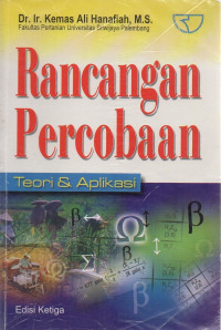 Image of Rancangan Percobaan: Teori & Aplikasi