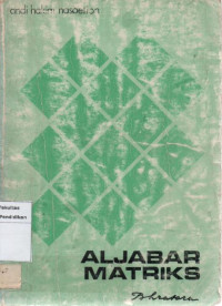 Image of Aljabar Matriks