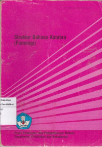 Image of Struktur Bahasa Kalabra (Fonologi)
