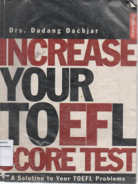 Image of Increase Your Toefl Score Test