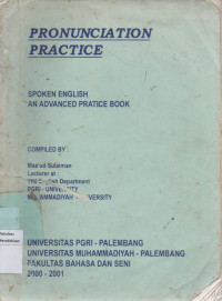 Image of PRONUNCIATION PRATICE