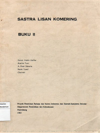 Image of Satra lisan Komering