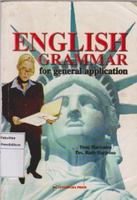 Image of English grammar: for general application