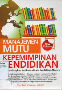 Image of Manajemen Mutu Kepemimpinan Pendidikan