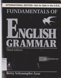 Image of Fundamentals of English Grammar
