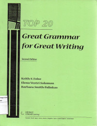Image of Top 20 Great Grammar For Great Writing