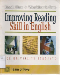 Image of Improving reading skill in english