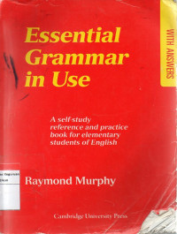 Image of Essential Grammar In Use