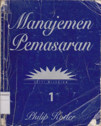 Image of Manajemen pemasaran edisi milenium 1