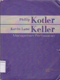 Image of Manajemen pemasaran edisi 13 jilid 2