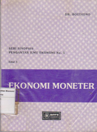 Image of Ekonomi moneter edisi 3