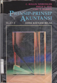 Image of Prinsip-prinsip akuntansi jilid 2 edisi keenam belas