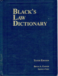 Image of Black's law dictionary