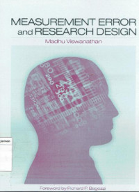 Image of Measurement error and research design