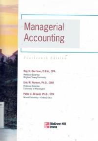 Image of Managerial accounting fourteenth edition