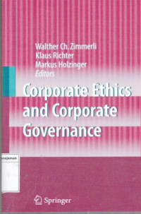 Image of Corporate ethics and corporate governance