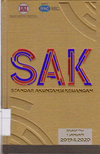 Image of SAK: Standar Akuntansi Keuangan Efektif Per 1 Januari 2019 & 2020