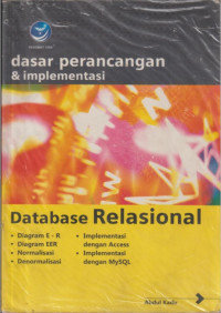 Dasar Perancangan Dan Implementasi Database Relational