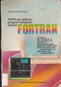 Teori Dan Aplikasi Program Komputer Bahasa Fortran