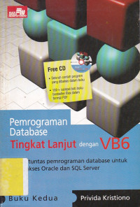 Pemrograman Database Tingkat Lanjut Dengan VB6