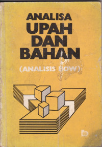 Analisa Upah dan bahan