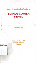 Kunci/ Penyelesaian Soal-soal Termodinamika Teknik