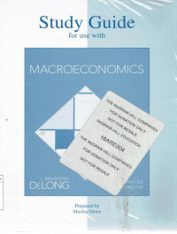 Study guide for use with macroeconomics: update edition