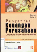 Pengantar keuangan perusahaan: corporate  finance fundamentals buku 2 edisi 8