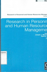 Research in personnel and human resources management