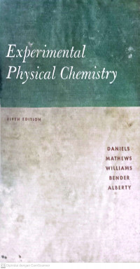 Experimental Physical Chemistry