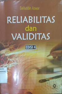 Reliabilitas dan Validitas