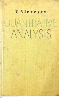 Quantitatve Analysis
