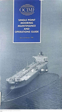 Single Point Mooring Maintenance and Operations Guide