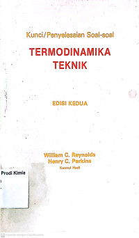 Kunci/ Penyelesaian Soal-soal Termodinamika Teknik