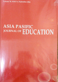 Asia Pasific Journal of Education, Vol. 36, Issue 4