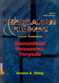 PERIKLANAN PROMOSI ASPEK TAMBAHAN KOMUNIKASI PEMASARAN TERPADU.S2