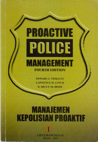 Image of PROACTIVE POLICE MANAGEMENT