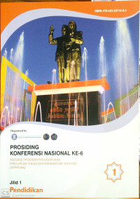 Prosiding Konferensi Nasional ke-6; Asosiasi Program Pascasarjana Perguruan Tinggi Muhammadiyah 'Aisyiyah (APPPTMA)