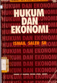 HUKUM DAN EKONOMI